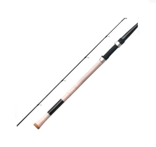 Tica New Graphite 2.13m 7ft 0in 2pc Spin Rod showcasing its flexible design and high-quality graphite construction.