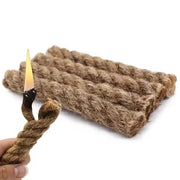 Habicare SS Tinder Rope Pack Habicare Wax-Infused Tinder Rope - 4 Pack Fire