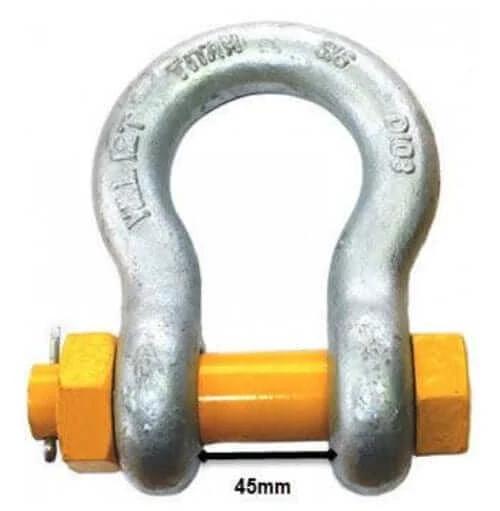 TITAN Stainless Steel Shackels Titan Safety Shackle 8.5T Titan Safety Shackle 8.5T High Load Alloy Bow