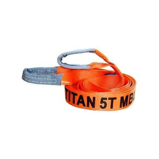 5T (MBS) Orange Vehicle Tow Strop 3.65m