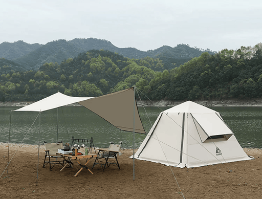 ECOTREK Tent Portable Fully Automatic Waterproof Camping Tent with Canopy for All-Season DYLF97813 Portable Fully Automatic Waterproof Camping Tent with Canopy for All-Season DYLF97813