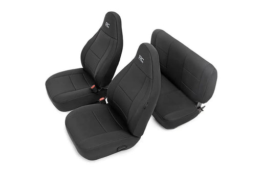 Seat Covers Front and Rear Jeep Wrangler TJ 4WD (1997-2002) – view 1
