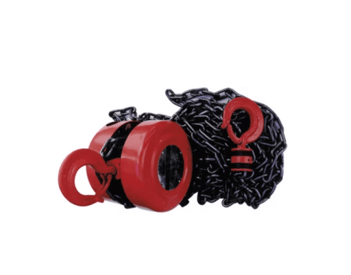 Torin Big Red 1 Ton Chain Block TR9010 Hoist For Construction And Workshop Durable Steel Load Sharing Gears 2.5m Lift