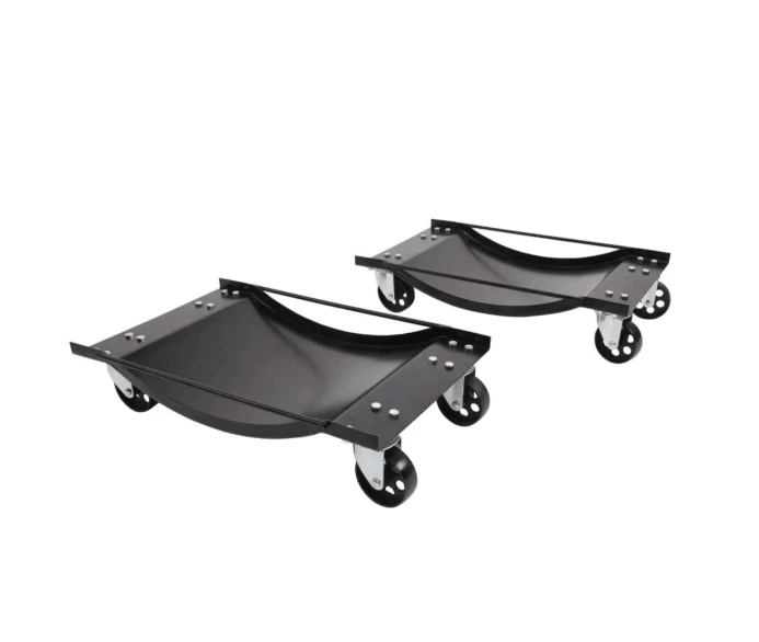 Torin Car Dolly TRF0320 450kg Pair For Tight Spaces Effortless Vehicle Maneuvering For Garages