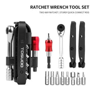Habicare 1/4" Two-Way Mini Ratchet Wrench Set with Quick-Connect Rods & S2 Bits 1/4" Two-Way Mini Ratchet Wrench Set with Quick-Connect Rods & S2 Bits