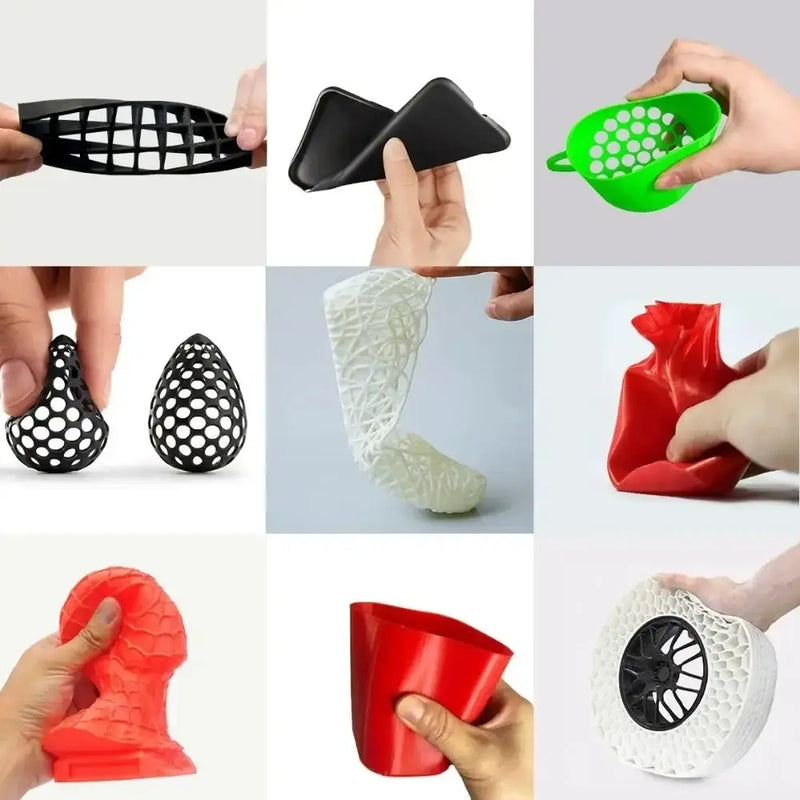 TPU Flexible 3D Printer Filament 1.75mm (250g) (different colours available) – view 2