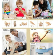 9eight5 3D Puzzle Train Train