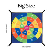 Habicare Trampoline Dart Board Game Set with Velcro Balls Trampoline Dart Board Game Set with Velcro Balls