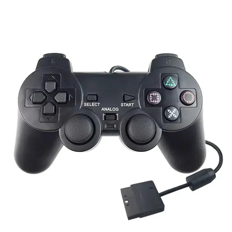 Transparent Blue PS2 Wired Controller – Dual Vibration (different colours available) – view 19