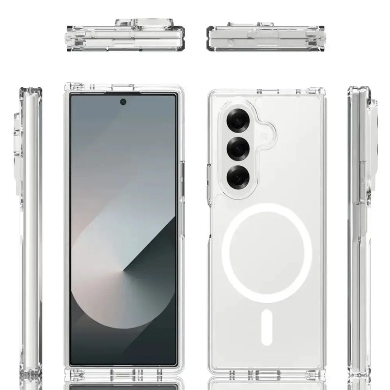 Habicare 9eight5 Transparent Phone Case for the Samsung Galaxy Z Fold7 Transparent Phone Case for the Samsung Galaxy Z Fold7