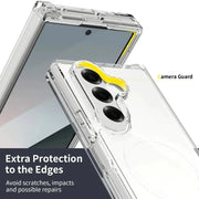 Habicare 9eight5 Transparent Phone Case for the Samsung Galaxy Z Fold7 Transparent Phone Case for the Samsung Galaxy Z Fold7