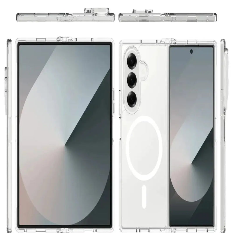 Habicare 9eight5 Transparent Phone Case for the Samsung Galaxy Z Fold7 Transparent Phone Case for the Samsung Galaxy Z Fold7