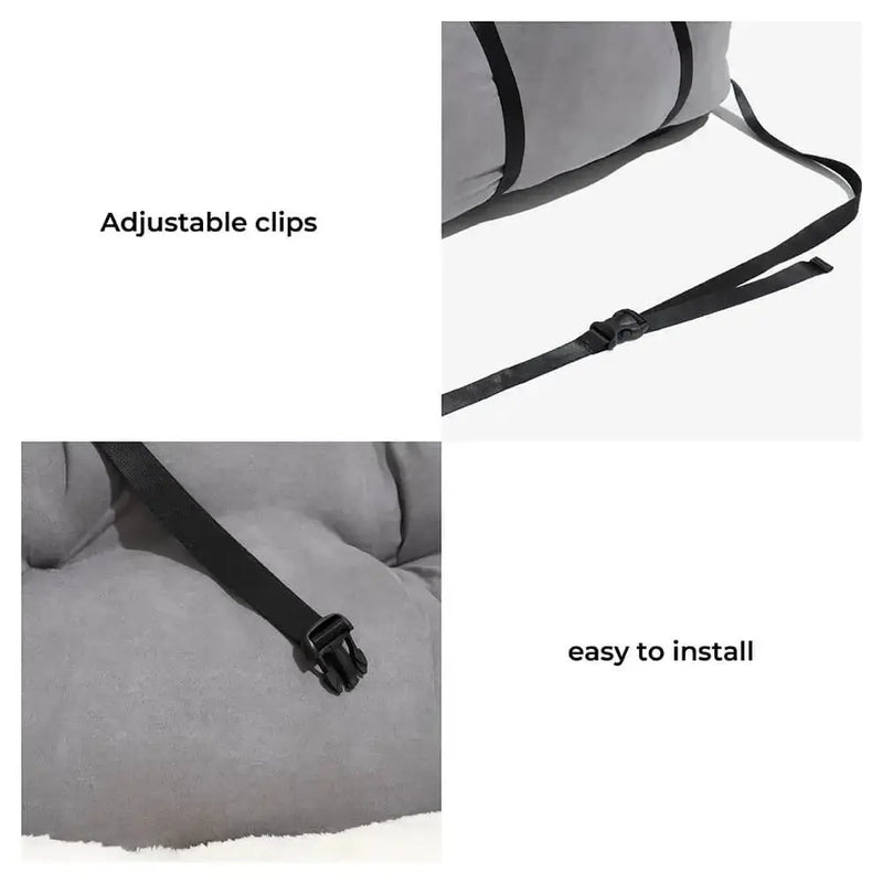 Habicare SS Travel Bolster Dog Car Bed Travel Bolster Dog Car Bed