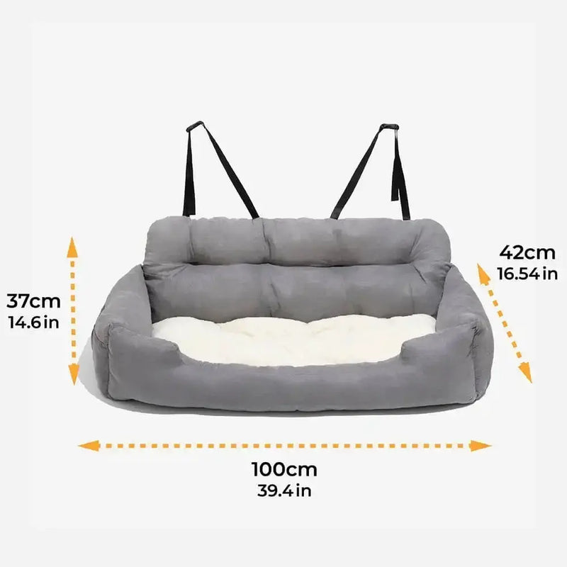 Habicare SS Travel Bolster Dog Car Bed Travel Bolster Dog Car Bed