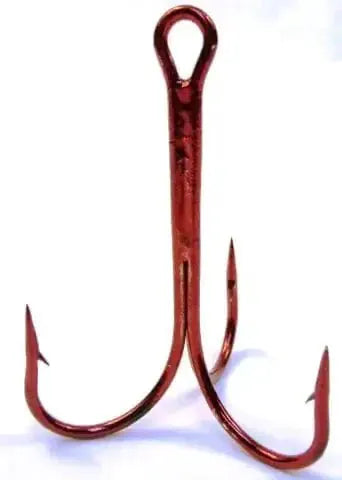 Sea Harvester Treble Hook 12/0 Red Three Point Bite Power For Large Lures Anglers