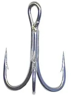 Sea-Harvester Treble Hook 14/0 Stainless Steel Heavy-Duty Rust-Resistant For Offshore Big-Game Anglers