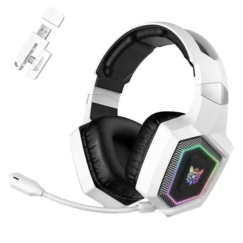 Tri-Mode 5.3 Gaming Headset with Mic (Different colours available with stickers) – view 11