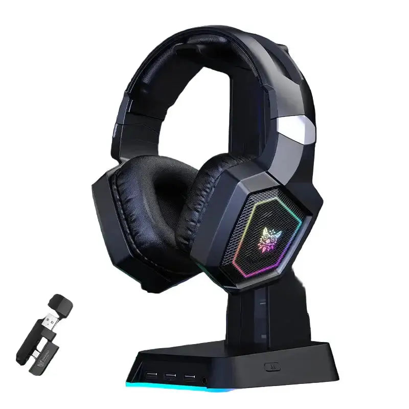Tri-Mode 5.3 Gaming Headset with Mic (Different colours available with stickers) – view 2