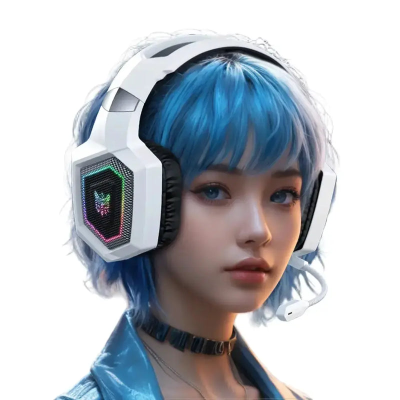 Tri-Mode 5.3 Gaming Headset with Mic (Different colours available with stickers) – view 1