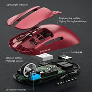 Tri-Mode Gaming Mouse – 12000 DPI (available in Black & White) – view 12