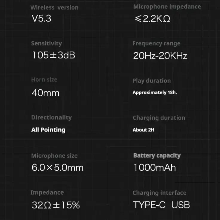Tri-Mode RGB Gaming Headset – 2.4G Wireless & Wired, Long Life – view 13