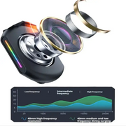 Tri-Mode RGB Gaming Headset – 2.4G Wireless & Wired, Long Life – view 6