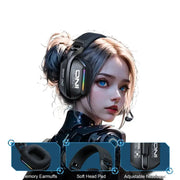 Tri-Mode RGB Gaming Headset – 2.4G Wireless & Wired, Long Life – view 4