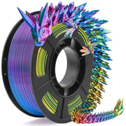 Habicare SS Tricolour Silk PLA 3D Printer Filament 1.75mm (250g) Tricolour Silk PLA 3D Printer Filament 1.75mm (250g)