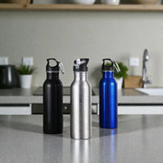 Nest & Stem Homewares Drink Bottle Frankly Cotton 500ml Stainless Steel Gloss Drink Bottle Range Frankly Cotton 500ml Stainless Steel Gloss Drink Bottle Range