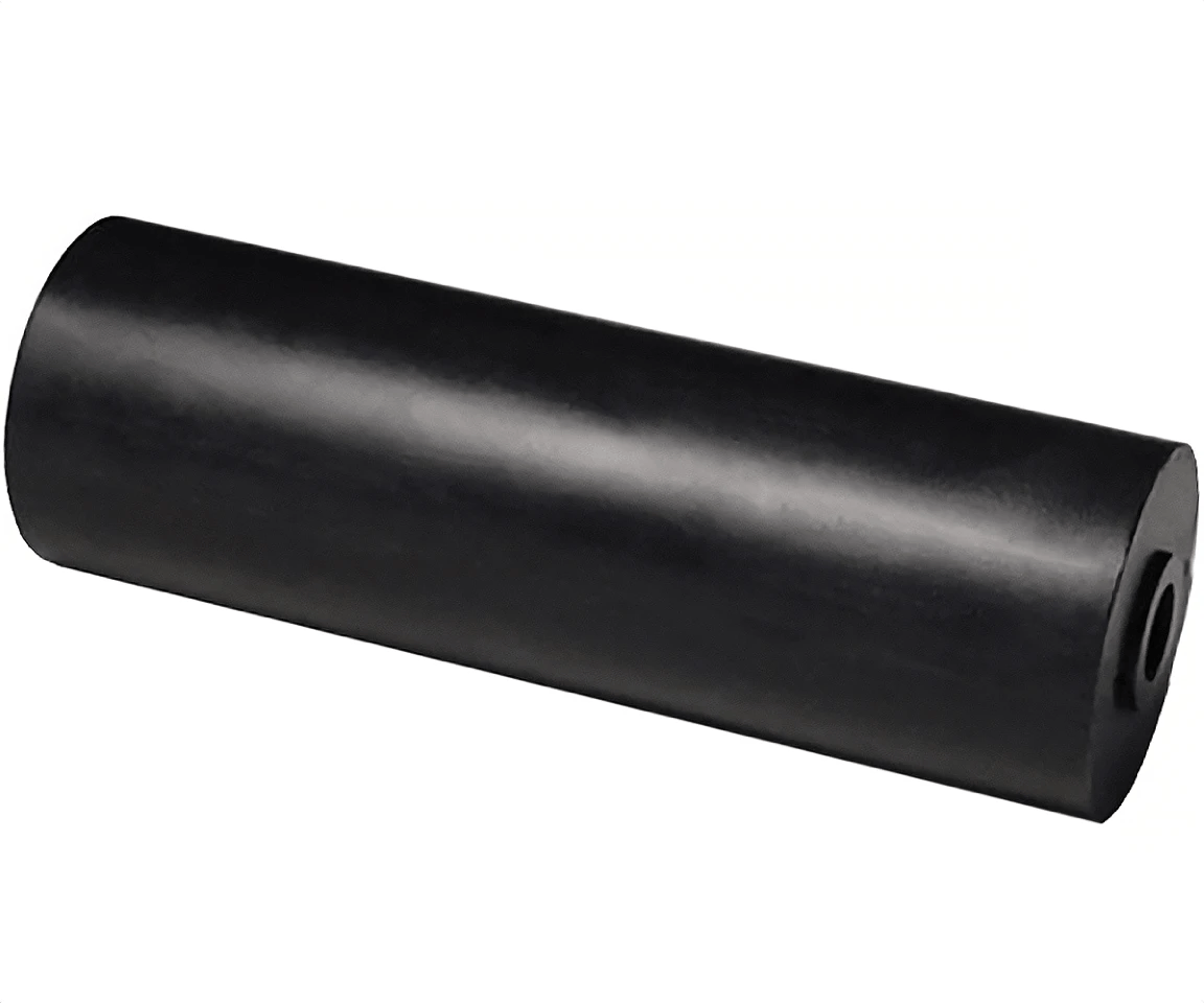 Trojan 200mm Rubber Side Roller Durable and Stable Tracking for Conveyors and Laminators
