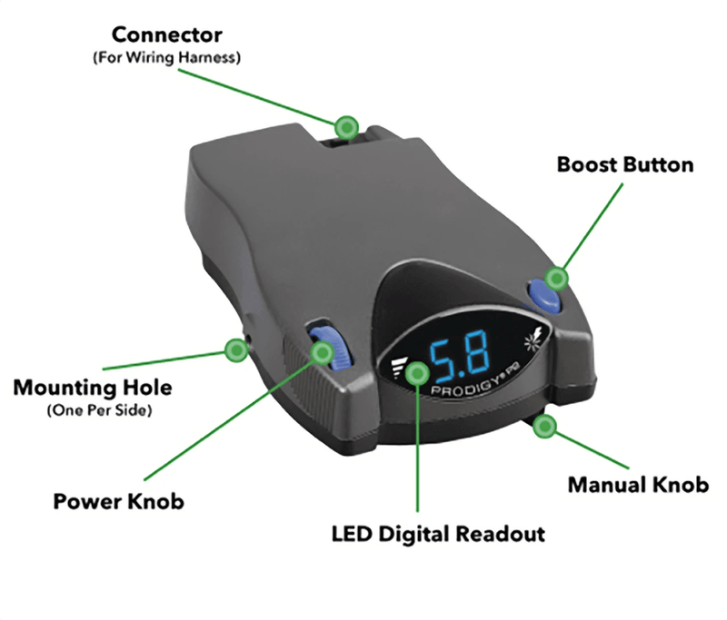 Tekonsha Prodigy P2 Brake Controller Proportional Towing – view 2