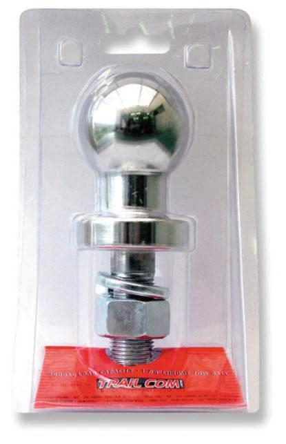 Trojan Car & Truck Tow Balls Tow Ball 1 7/8 x 7/8 x 60mm 3500kg Zinc Trojan Tow Ball 1 7 8 Chrome 3500kg