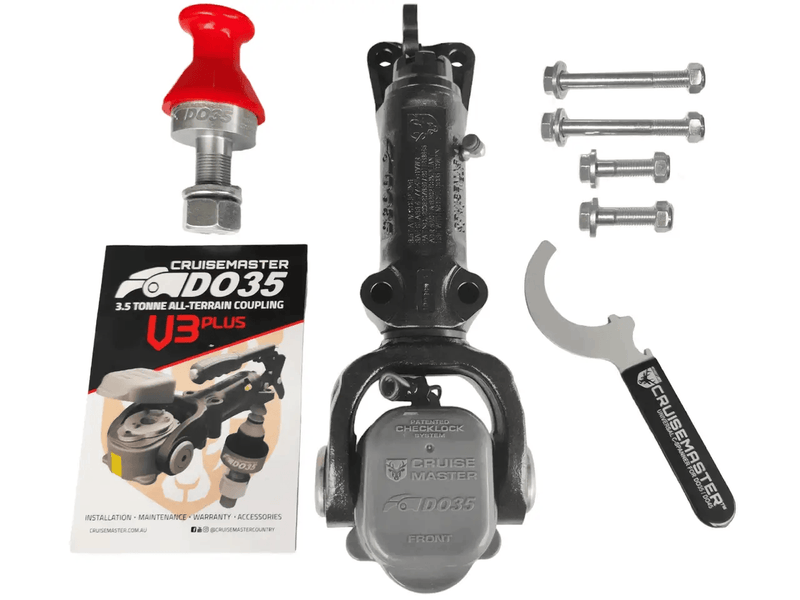 Trojan DO35 V3PLUS Cruisemaster 3500kg - 1" Tow Pin DO35 V3PLUS Cruisemaster 3500kg - 1" Tow Pin | Action Outdoors NZ