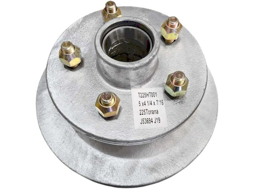 Disc Braked Early Model Hub Trojan 225mm 5x4 Vehicle Hub In Store Spare Bearing Kit For Vintage Cars