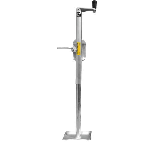 Trojan 900kg Capacity Stand Top Wind Bolt On 550mm Zinc Plated Mounting Frame Heavy Duty – view 1