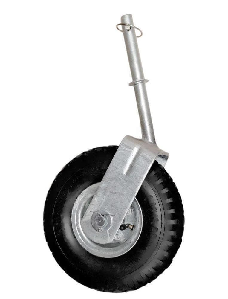 Jockey Wheel 300mm x 4mmPneumatic Tyre 180kg Capacity