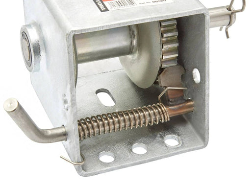 Trojan 1 To 1 Manual Trailer Winch Marine Grade Closed Top For Easy Dependable Trailer Loading For Trailer Owners – view 1