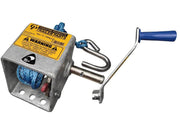 Trojan Manual Trailer Winch Cp Winch 1:1 260 Kg - 1 Handle & Rope Trojan Cp Winch 1 To 1 260 Kg 1 Handle And Rope