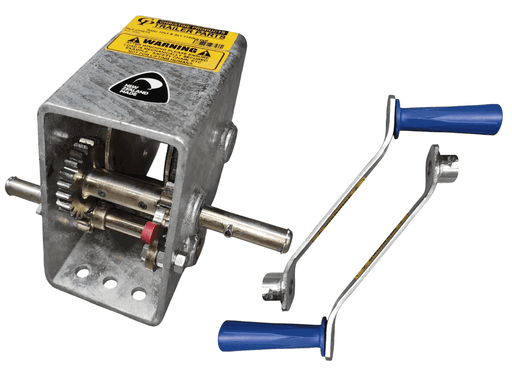 Trojan Cp Winch 10to1 1150kg Manual Trailer Winch Dual Handles for Tradesmen Pro – view 1