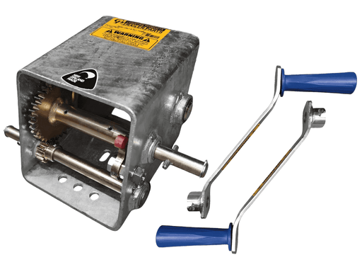 Trojan CP Winch 15:1 1650kg Two Handles Manual Trailer Winch For Heavy Loads Rugged Industrial Grade Performance – view 2