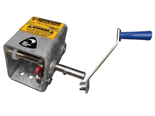 Trojan Cp Winch 3To1 450 Kg Manual Winch 1 Handle Compact High Leverage for Trailers Workshops