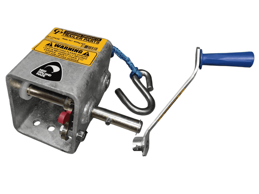 Trojan Cp Winch 3:1 450 Kg Manual Winch With Rope And Handle For Heavy Lifting Trailers – view 2