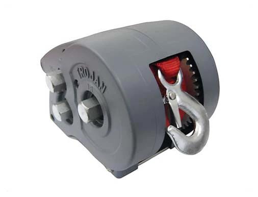 Trojan Manual Trailer Winch 900kg Marine Grade Corrosion Resistant Stainless Shafts For Boat Owners