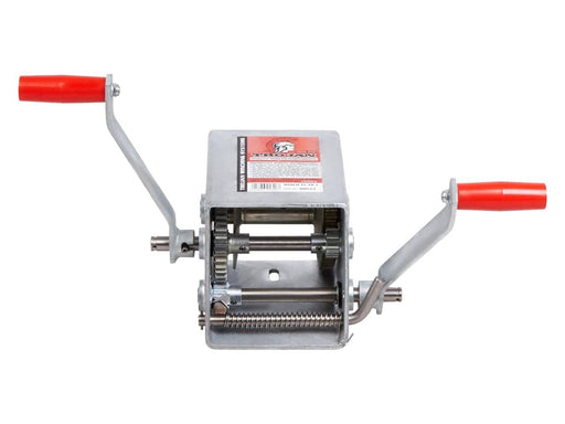 Manual Trailer Winch 15 to 1 Wide Body Trojan for Marine Boat Owners Heavy Duty Lift and Control – view 3