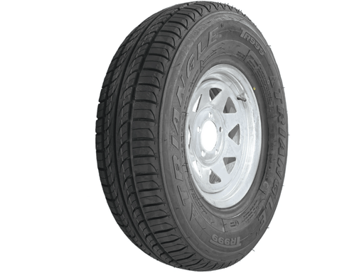 Trojan 13 Inch Wheel And Tyre Assembly Ready To Mount For Trailers Heavy Duty 740kg 175 70R13 – view 1