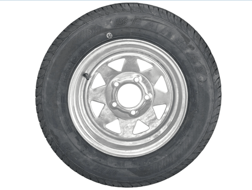 Trojan 13in Wheel And Tyre Assembly Heavy Duty 685kg 8 Ply – view 3