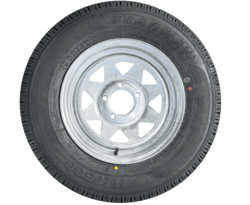 Trojan 14Inch Trailer Wheel and Tyre 850Kg Galvanised Rim – view 1