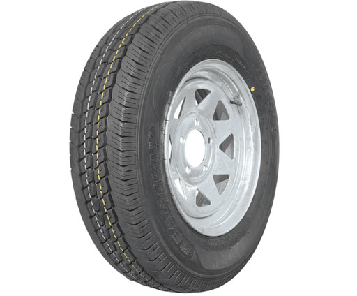 Trojan 14Inch Trailer Wheel and Tyre 850Kg Galvanised Rim – view 3