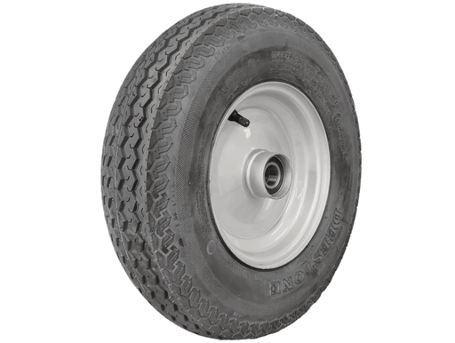 8 Inch Wheel And Tyre Assembly With 1 Inch Bearings For Trailers Durable Weatherproof Finish 400mm Diameter – view 2