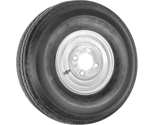 8 Inch Wheel and Tyre Assembly Centre 4x4 Pneumatic Tyre 570x8 with Galvanised Rim – view 2